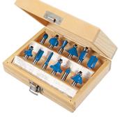 Silverline (251678) 8mm TCT Router Bit Set 12pce 8mm