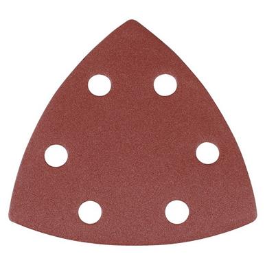 Silverline (264949) Hook & Loop Triangle Sheets 90mm 10pk 240 Grit