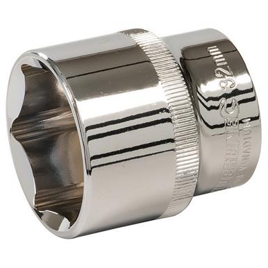 Silverline (269129) Socket 1/2&quot; Drive 6pt Metric 32mm