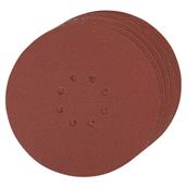 Silverline (273151) Hook and Loop Discs Punched 225mm 120 Grit Pack of 10