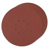 Silverline (273151) Hook & Loop Discs Punched 225mm 120 Grit Pack of 10