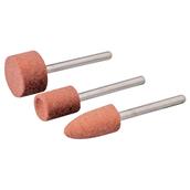 Silverline (282582) Rotary Tool Grinding Stone Set 3pce 9.5 9.5 and 15.8mm Dia