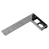 Silverline (282651) Tri and Mitre Square with Spirit Level 150mm