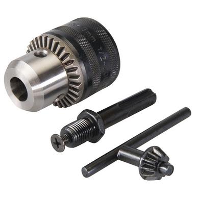 Silverline (292703) Keyed Chuck Key & SDS Plus Adaptor Kit 3pce 13mm - 1/2&quot; 20UN