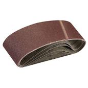 Silverline (308931) Sanding Belts 75 x 533mm 60 Grit Pack of 5