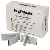 Fixman (312861) Type 90 Staples 5.80 x 22 x 1.25mm (Pack of 5000)