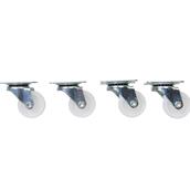 Fixman (372189) Light Duty Swivel Castors 4pk 31mm