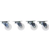 Fixman (372189) Light Duty Swivel Castors 4pk 31mm