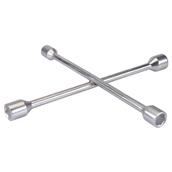 Silverline (380629) 4 Way Cross Wrench 17 19 21 and 23mm