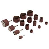 Silverline (381141) Drum Sanding Kit 13/19/25/38mm Diameter 20Pc Set