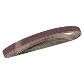 Silverline (386171) Sanding Belts 10 x 330mm 80 Grit Pack of 5