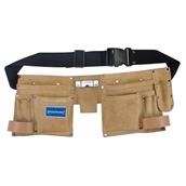 Silverline (395015) Double Pouch Tool Belt 11 Pocket 300 x 200mm