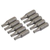 Silverline (398775) Cr-V Screwdriver Bits T25 x 25mm Pack of 10