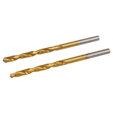 Silverline (398994) HSS Titanium-Coated Drill Bits 2pk 4.0mm