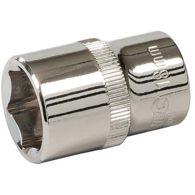 Silverline (425716) Socket 1/2&quot; Drive 6pt Metric 18mm