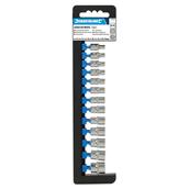 Silverline (427553) Socket Set 1/4&quot; Drive Metric 6pt 13pce 4 - 14mm