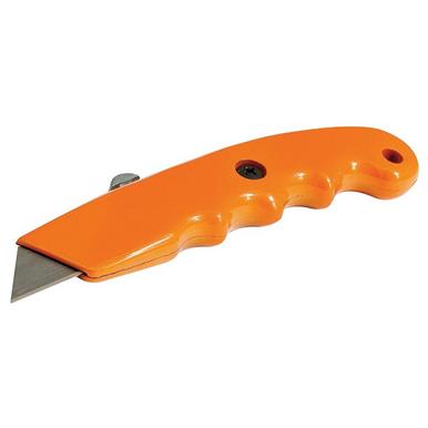 Silverline (456940) Retractable Hi-Vis Grip Knife 140mm
