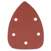 Silverline (457035) Hook & Loop Detail Sander Sheets 140mm 80 Grit Pack of 10