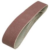 Silverline (463484) Sanding Belts 50 x 686mm 5pk 80 Grit