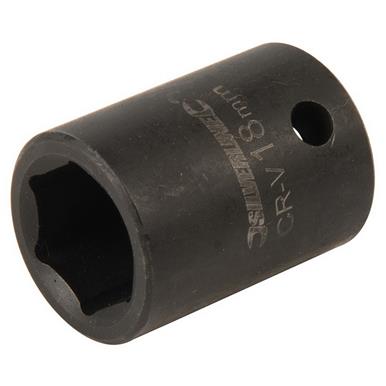 Silverline (467682) Impact Socket 1/2&quot; Drive 6pt Metric 18mm