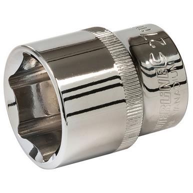 Silverline (501792) Socket 1/2&quot; Drive 6pt Metric 27mm
