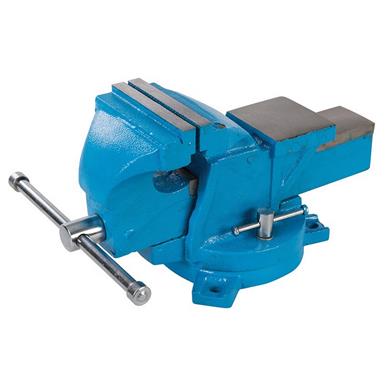Silverline (580468) Engineers Workshop Vice Swivel Base 100mm (4&#39;&#39;) Jaw Capacity 120mm (8kg)