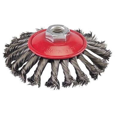 Silverline (580493) Steel Twist-Knot Brush 115mm