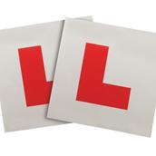 Silverline (583036) Magnetic 'L' Plates 2pce 2pce