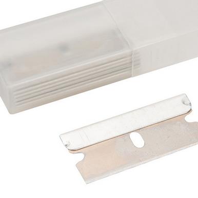 Silverline (589248) Single-Edge Razor Blades 38 x 19 x 0.25mm Pack of 10