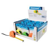 Silverline (595750) Hi-Vis Contour Tape Display Box 21pce 5m / 16ft x 19mm