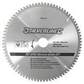 Silverline (598444) TCT UPVC Window Blade 80T 250 x 30 - 25 20 16mm Rings