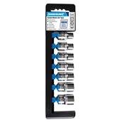 Silverline (598447) Socket Set 1/2&quot; Drive 6pt Metric 7pce 10 - 19mm