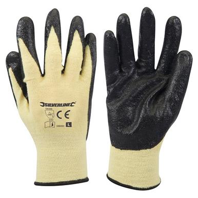 Silverline (598485) Mix Nitrile Gloves Large (10) * Clearance *
