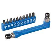 Silverline (599368) Angle Screwdriver Bit Holder Set 12pce