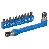 Silverline (599368) Angle Screwdriver Bit Holder Set 12pce 12pce