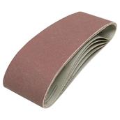 Silverline (625574) Sanding Belts 75 x 533mm 120 Grit Pack of 5