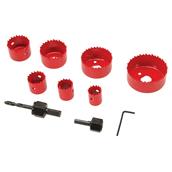 Silverline (633479) Holesaw Kit 11pce 21 - 64mm Dia