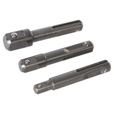 Silverline (633498) SDS Plus Socket Driver Set 3pce 1/4&quot; 3/8&quot; & 1/2&quot;
