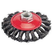 Silverline (633510) Steel Twist-Knot Brush 100mm