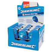 Silverline (633625) Measure Mate Tape Display Box 30pce 3m / 10ft x 16mm