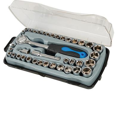 Silverline (633754) Compact Socket Set 39pc