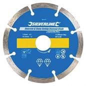 Silverline (633755) Concrete and Stone Cutting Diamond Blade 350 x 25mm * Clearance *