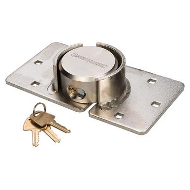 Silverline (633786) Heavy Duty Van Lock & Hasp 73mm
