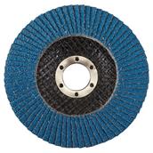 Silverline (633890) Zirconium Flap Disc 115mm 40 Grit * Clearance *