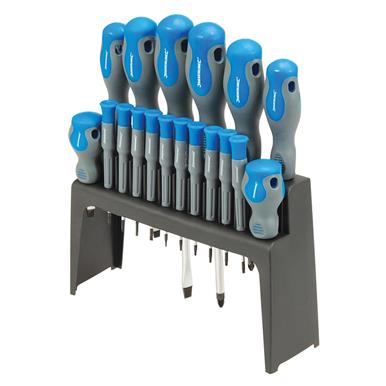 Silverline (633940) Soft-Grip Screwdriver Set 18pce