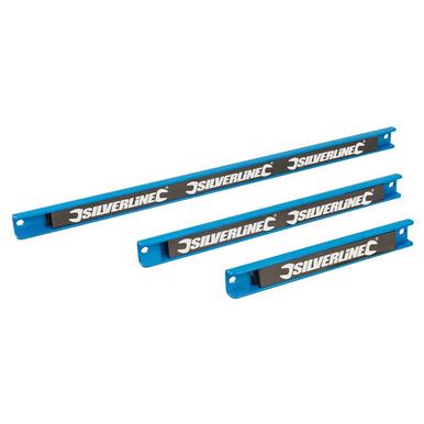 Silverline (633950) Magnetic Tool Rack Set 3pce 200 300 & 460mm