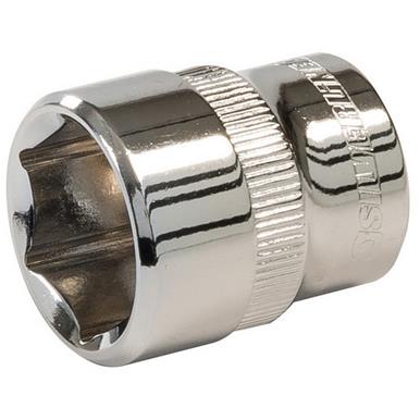 Silverline (639616) Socket 3/8&quot; Drive 6pt Metric 18mm
