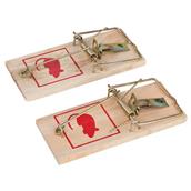 Fixman (647990) Classic Mouse Trap 2pce