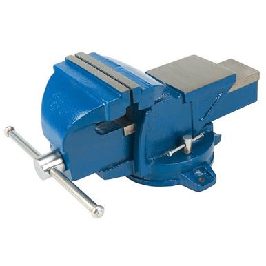 Silverline (656618) Engineers Workshop Vice Swivel Base 100mm (4&#39;&#39;) Jaw Capacity 160mm (16kg) * Clearance *