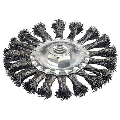 Silverline (656640) Steel Twist-Knot Wheel 115mm